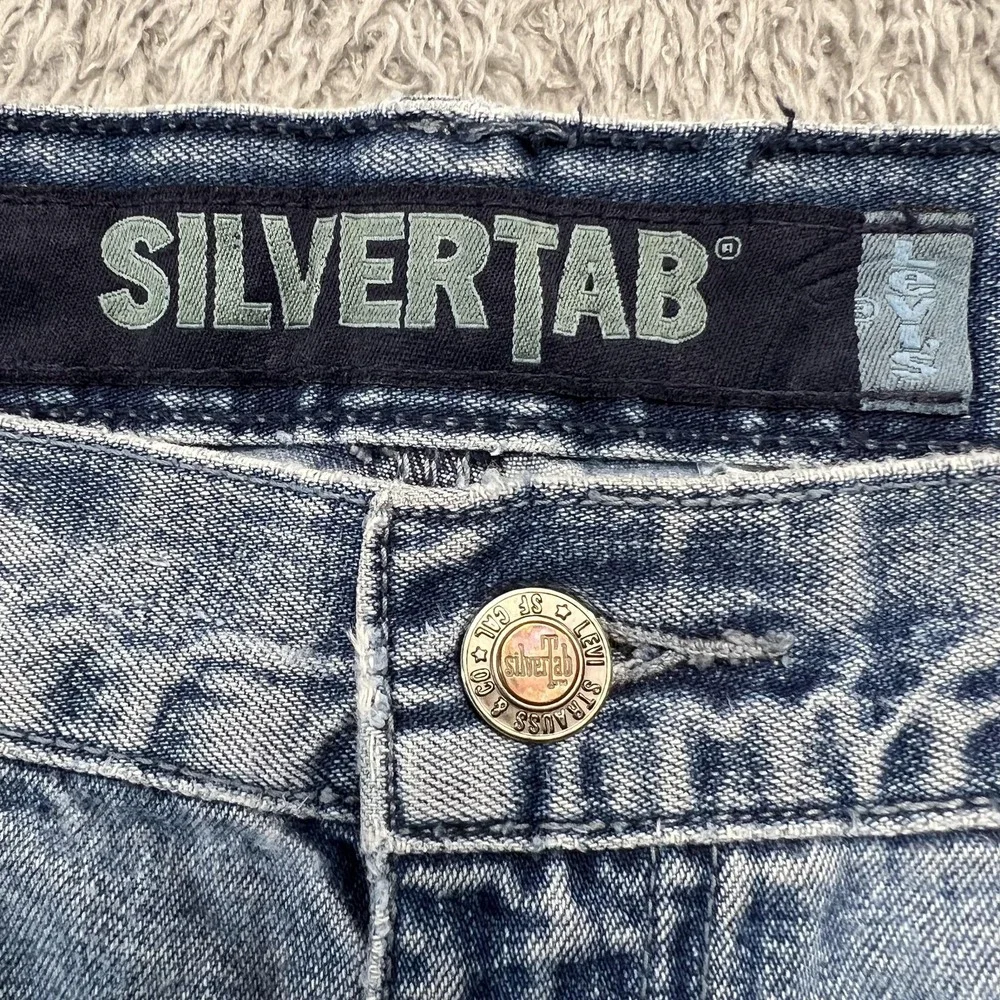 Vintage Levis SilverTab Jeans Carpenter 32x31 Loose Fit Baggy Skater Grunge Y2K